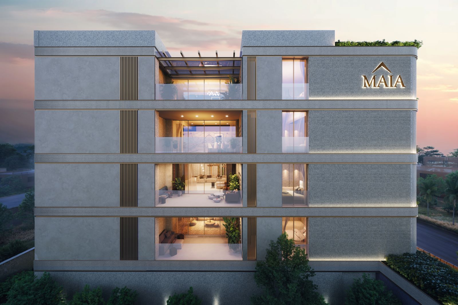 Architectural elevation - MAIA Casa Sia